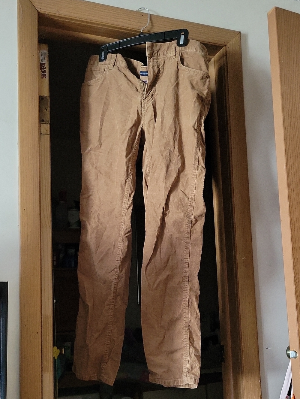 Tommy Hilfiger Men's Corduroy Pants in Light Brown 34x32